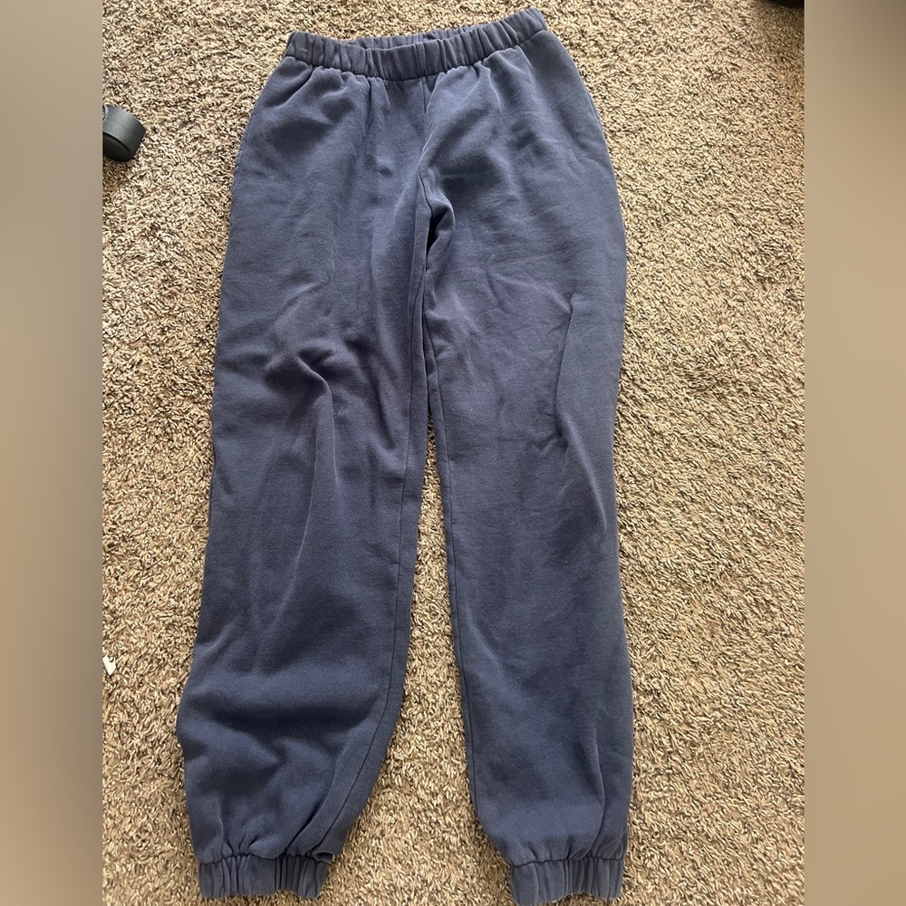 Navy Blue Brandy Melville Sweatpants